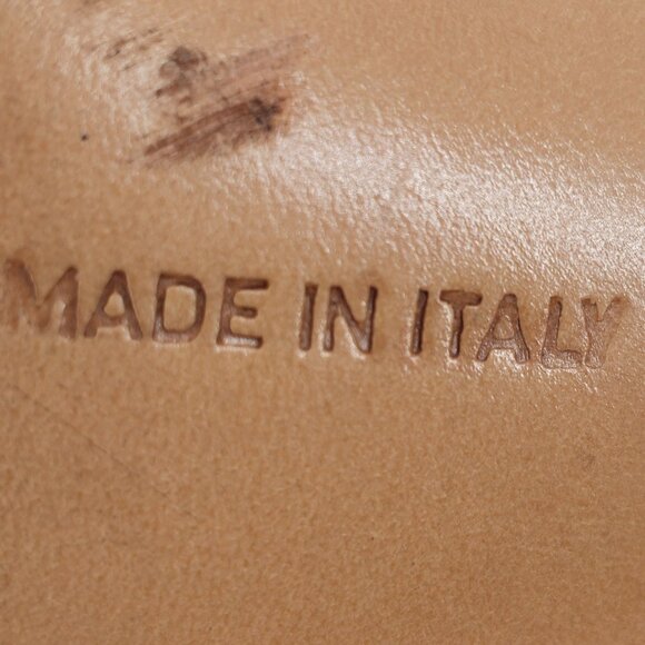 Vintage Salvatore Ferragamo Italy Womens 7B Black Leather Vara Bow Pumps Heels - Picture 11 of 11